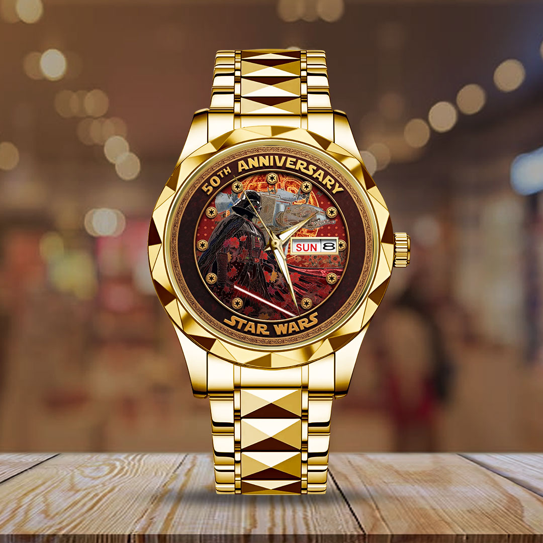 Star Wars 50th Anniversary Alloy Luxury Quartz Watch – TMTHU5603
