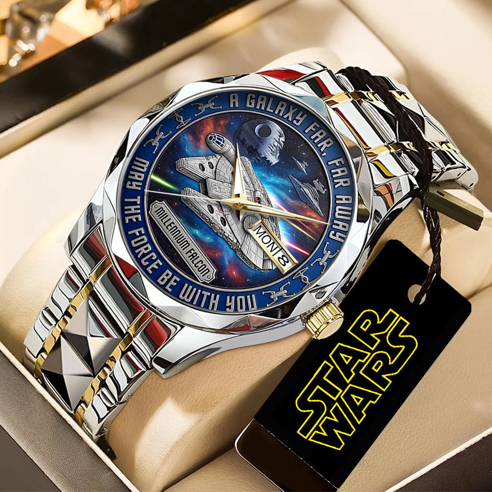 Star Wars 50th Anniversary Alloy Luxury Quartz Watch – TANTN22578
