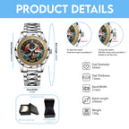 Star Wars 50th Anniversary Alloy Luxury Quartz Watch – TMTHU5676