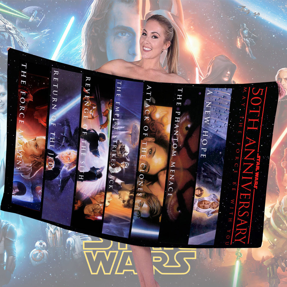 Star Wars 50th Anniversary Rectangle Beach Towel – TMTHU6303