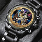 Star Wars 50th Anniversary Black Stainless Steel Watch – TMTHU4648