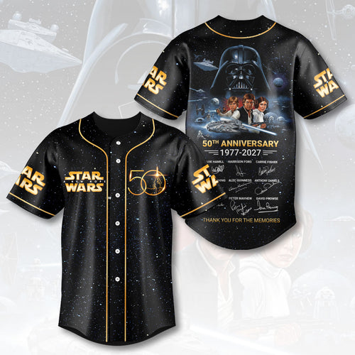 Star Wars 50th Anniversary Baseball Jersey – HOATT16590