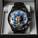 Star Wars 50th Anniversary Black Stainless Steel Watch – TANTN21483