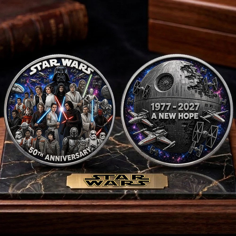 Star Wars 50th Anniversary Commemorative Coin – TMTHU10096