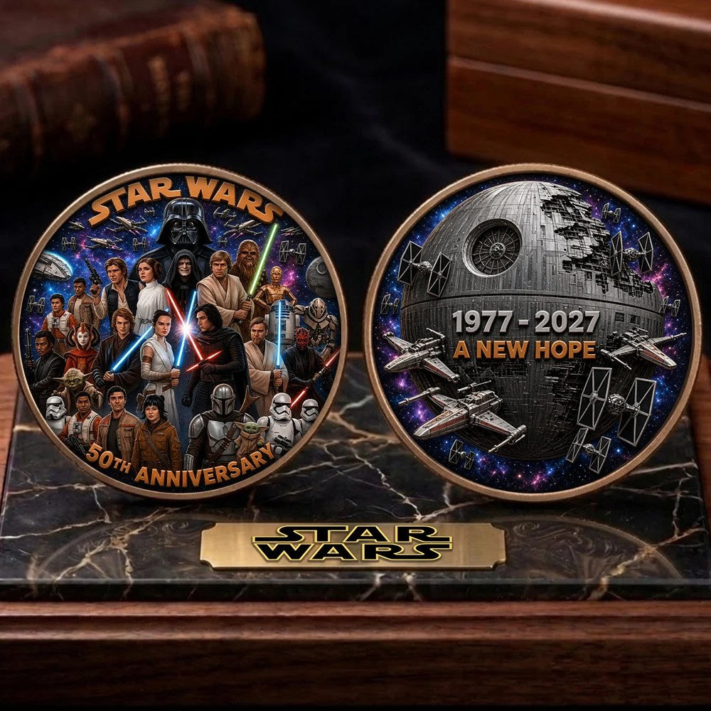 Star Wars 50th Anniversary Commemorative Coin – TMTHU10096