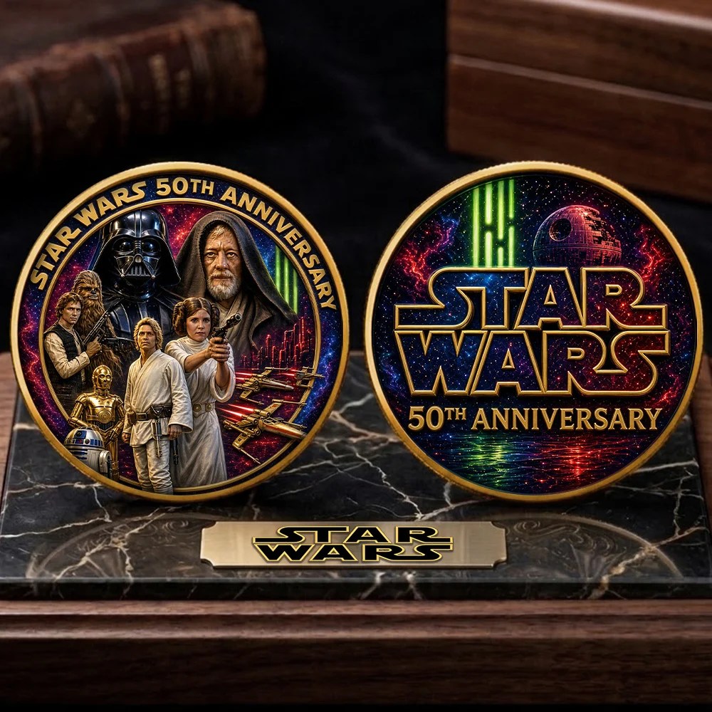 Star Wars 50th Anniversary Commemorative Coin – TMTHU10097
