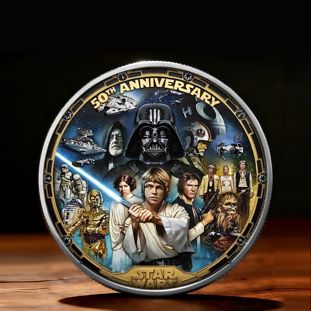 Star Wars 50th Anniversary Commemorative Coin – TMTHU4576