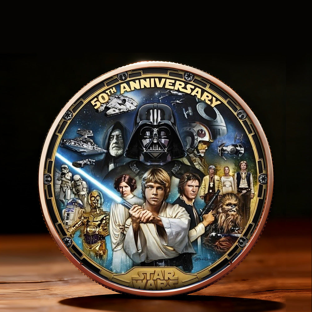 Star Wars 50th Anniversary Commemorative Coin – TMTHU4576