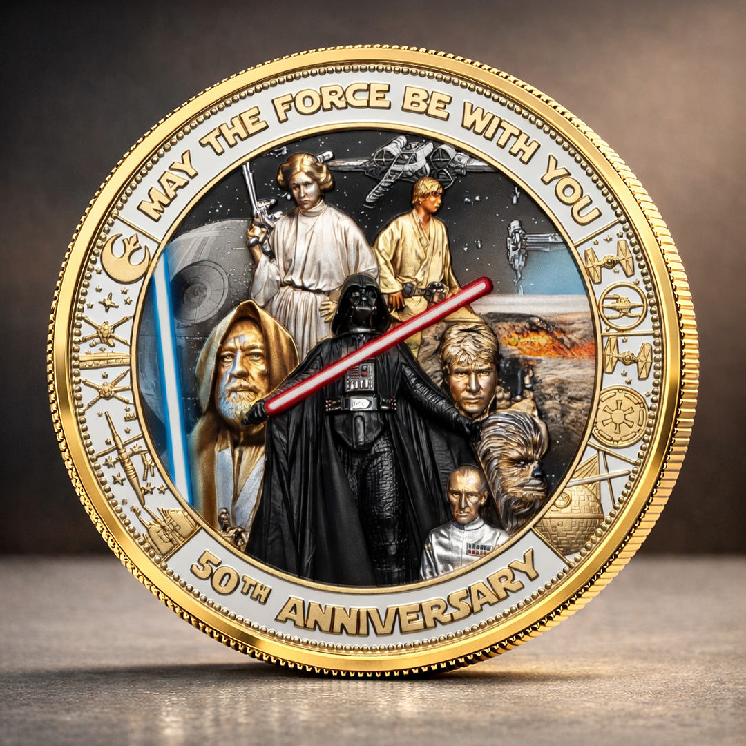 Star Wars 50th Anniversary Commemorative Coin – TMTHU4677