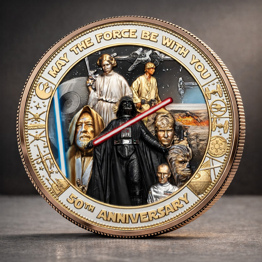 Star Wars 50th Anniversary Commemorative Coin – TMTHU4677