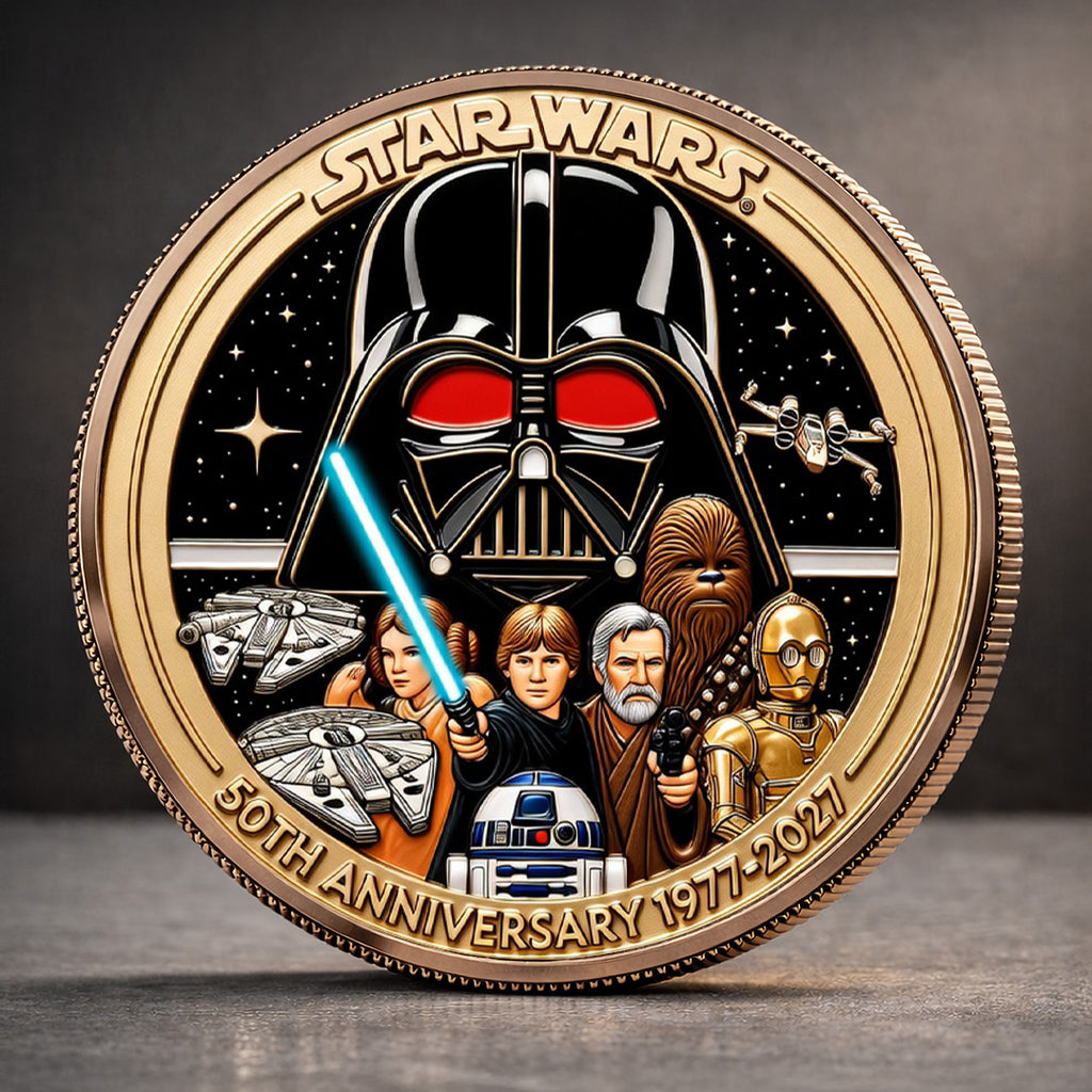 Star Wars 50th Anniversary Commemorative Coin – TMTHU4718