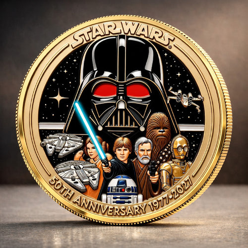 Star Wars 50th Anniversary Commemorative Coin – TMTHU4718