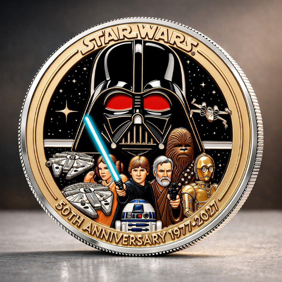 Star Wars 50th Anniversary Commemorative Coin – TMTHU4718
