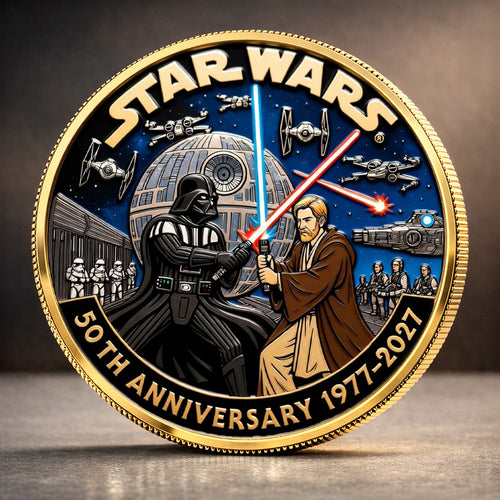 Star Wars 50th Anniversary Commemorative Coin – TMTHU4719