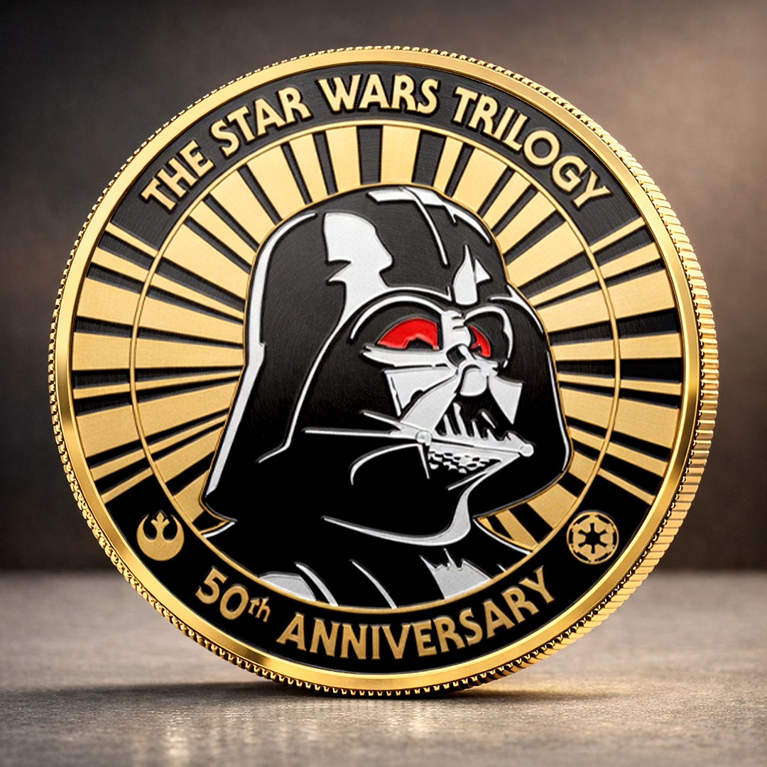 Star Wars 50th Anniversary Commemorative Coin – TMTHU4801