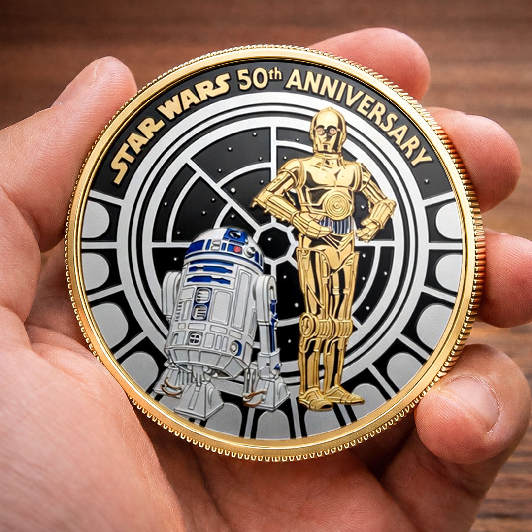 Star Wars 50th Anniversary Commemorative Coin – TMTHU4801