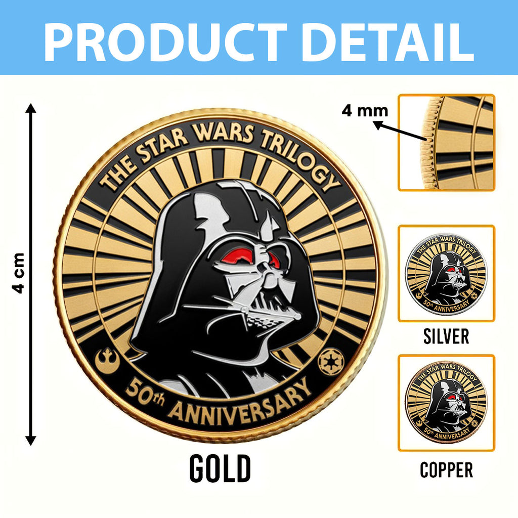 Star Wars 50th Anniversary Commemorative Coin – TMTHU4801