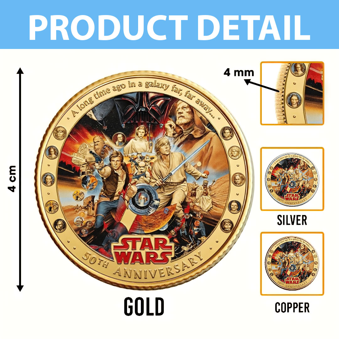 Star Wars 50th Anniversary Commemorative Coin – TMTHU4913