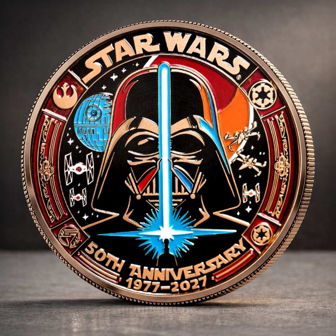 Star Wars 50th Anniversary Commemorative Coin – TMTHU5297