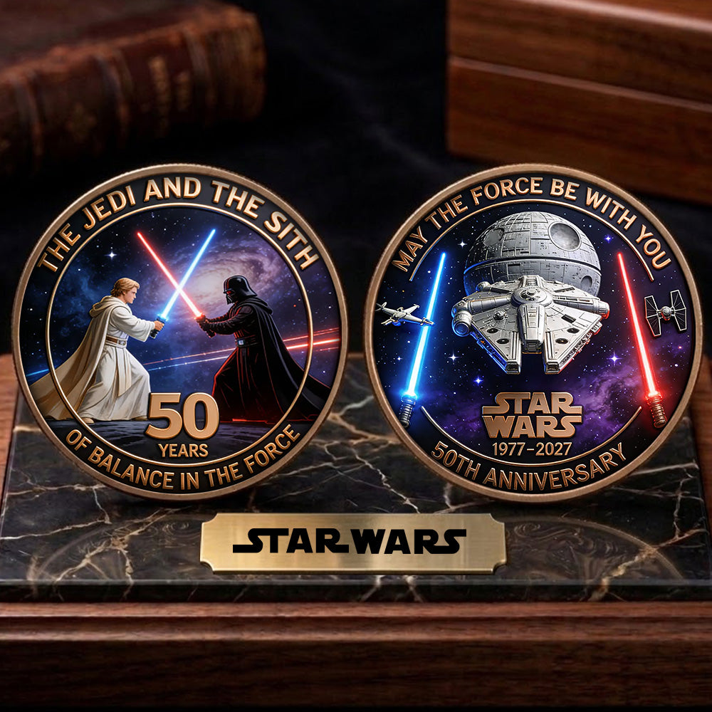 Star Wars 50th Anniversary Commemorative Coin – GNENEW826