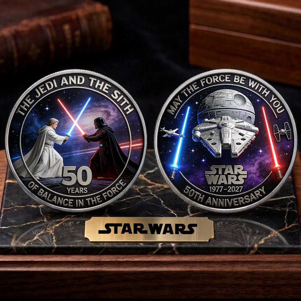 Star Wars 50th Anniversary Commemorative Coin – GNENEW826