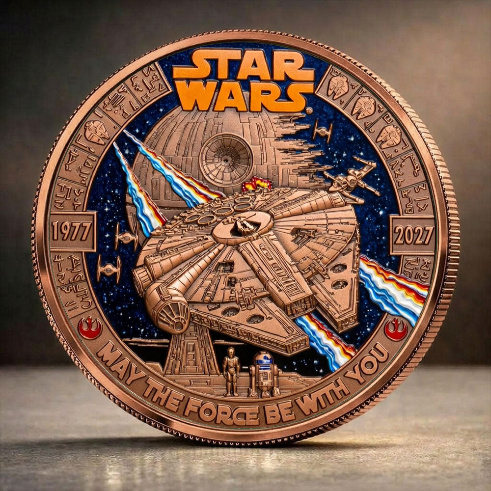 Star Wars 50th Anniversary Commemorative Coin – TANTN21715