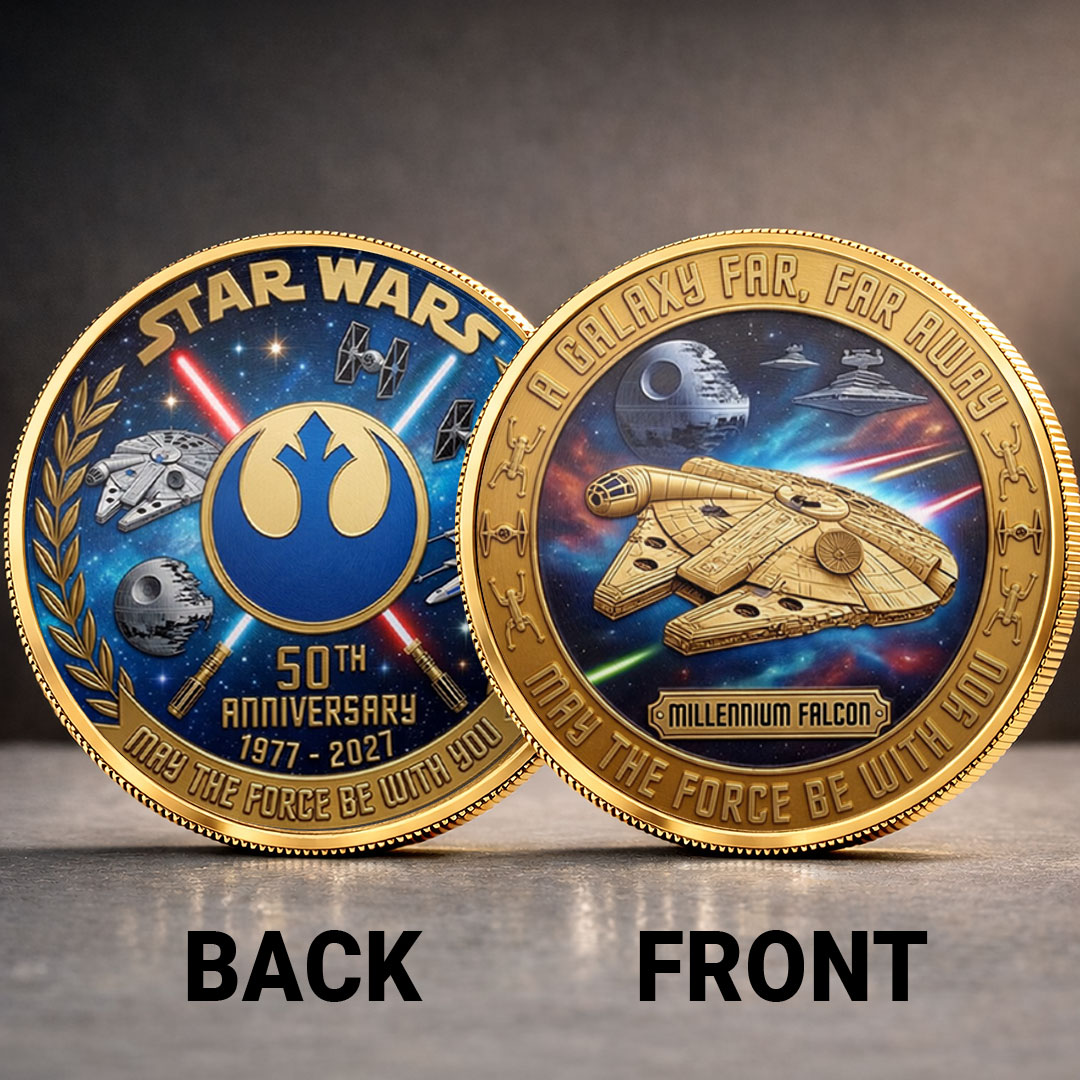 Star Wars 50th Anniversary Commemorative Coin – TANTN22577