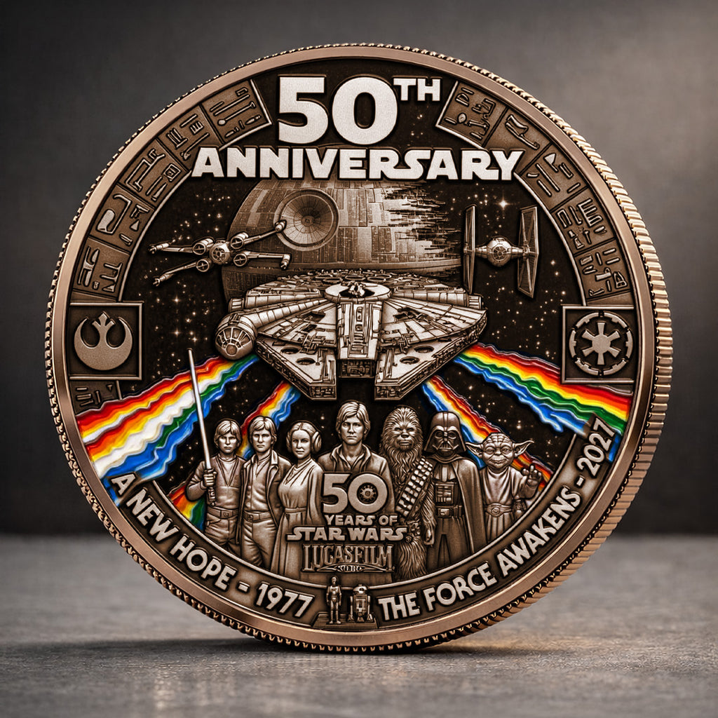 Star Wars 50th Anniversary Commemorative Coin – TANTN21524