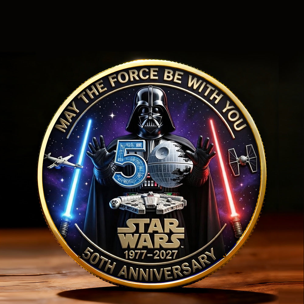 Star Wars 50th Anniversary Commemorative Coin – TMTHU4337