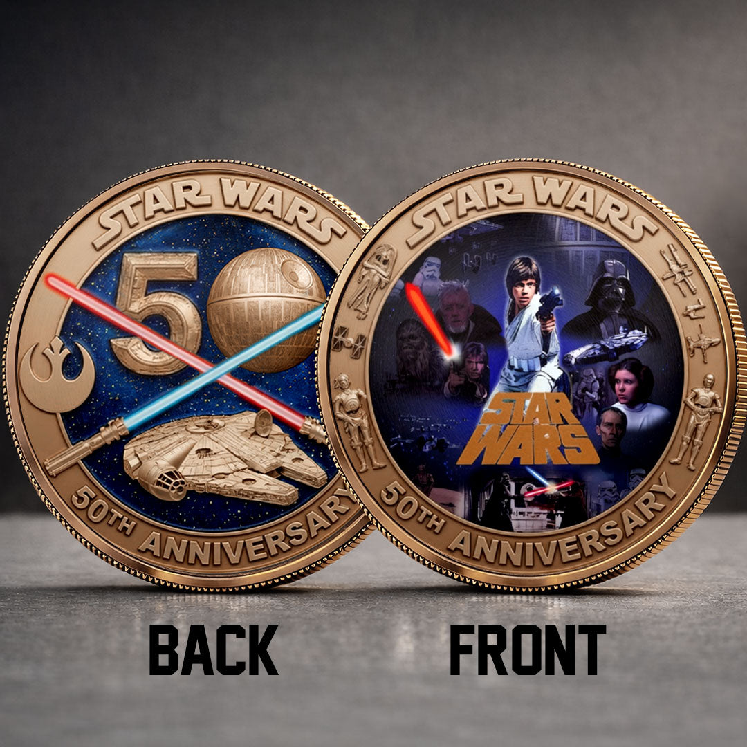 Star Wars 50th Anniversary Commemorative Coin – TMTHU5418