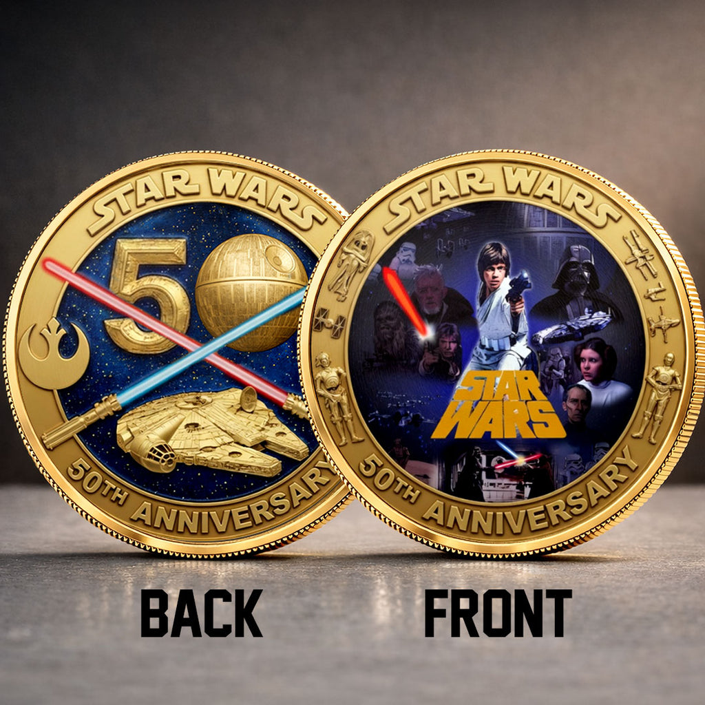Star Wars 50th Anniversary Commemorative Coin – TMTHU5418