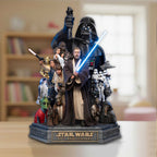 Star Wars 50th Anniversary Custom Shape Acrylic Plaque – TMTHU4685