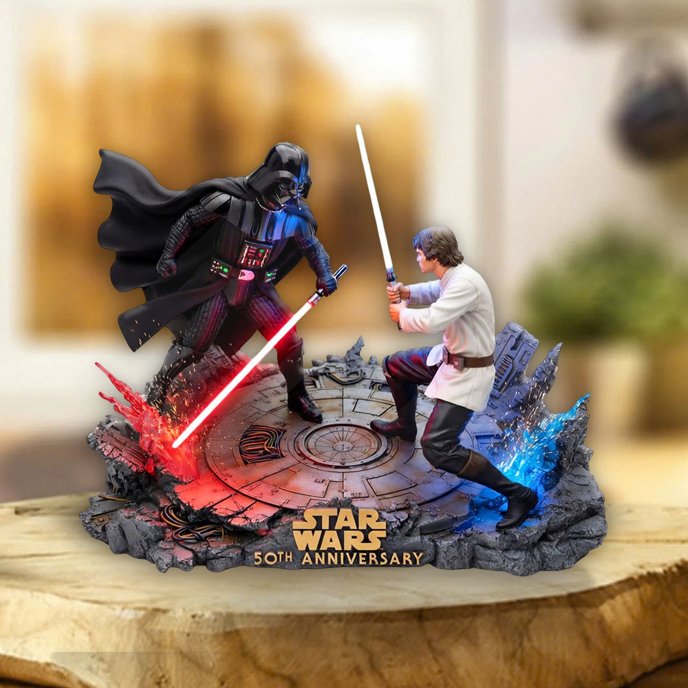 Star Wars 50th Anniversary Custom Shape Acrylic Plaque – TMTHU4842
