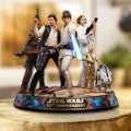 Star Wars 50th Anniversary Custom Shape Acrylic Plaque – TMTHU5070