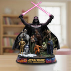 Star Wars 50th Anniversary Custom Shape Acrylic Plaque – TMTHU5453