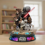 Star Wars 50th Anniversary Custom Shape Acrylic Plaque – TMTHU5454