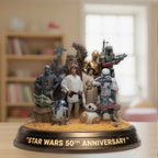 Star Wars 50th Anniversary Custom Shape Acrylic Plaque – TMTHU6115