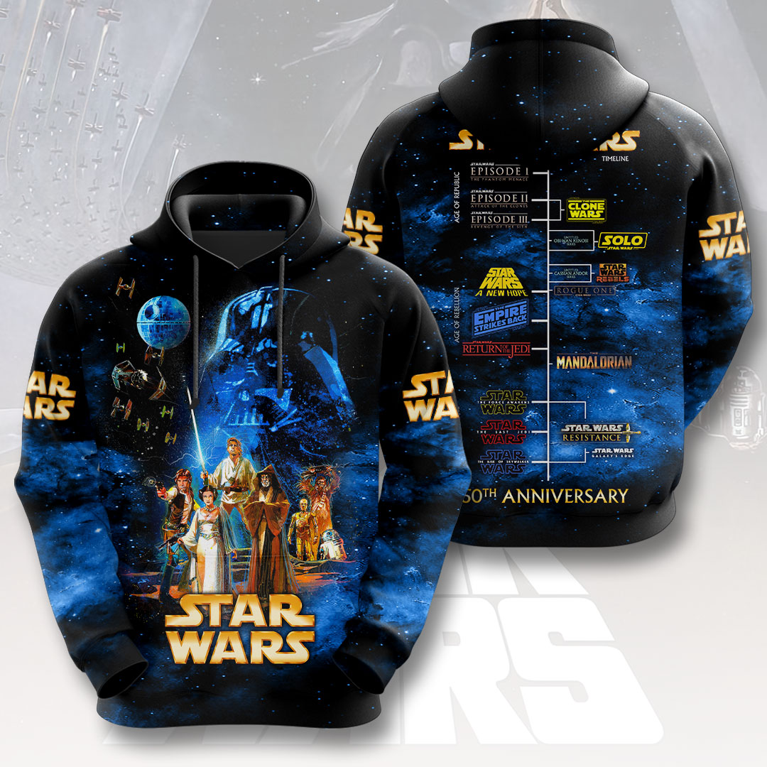 Star Wars 50th Anniversary 3D Apparel – HOATT17721
