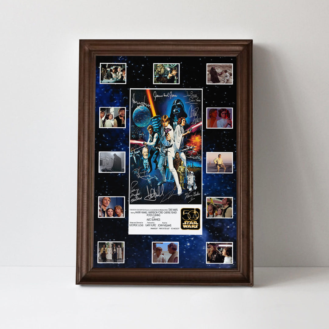Star Wars 50th Anniversary Rectangle Canvas With Inner Frame – TMTHU5204