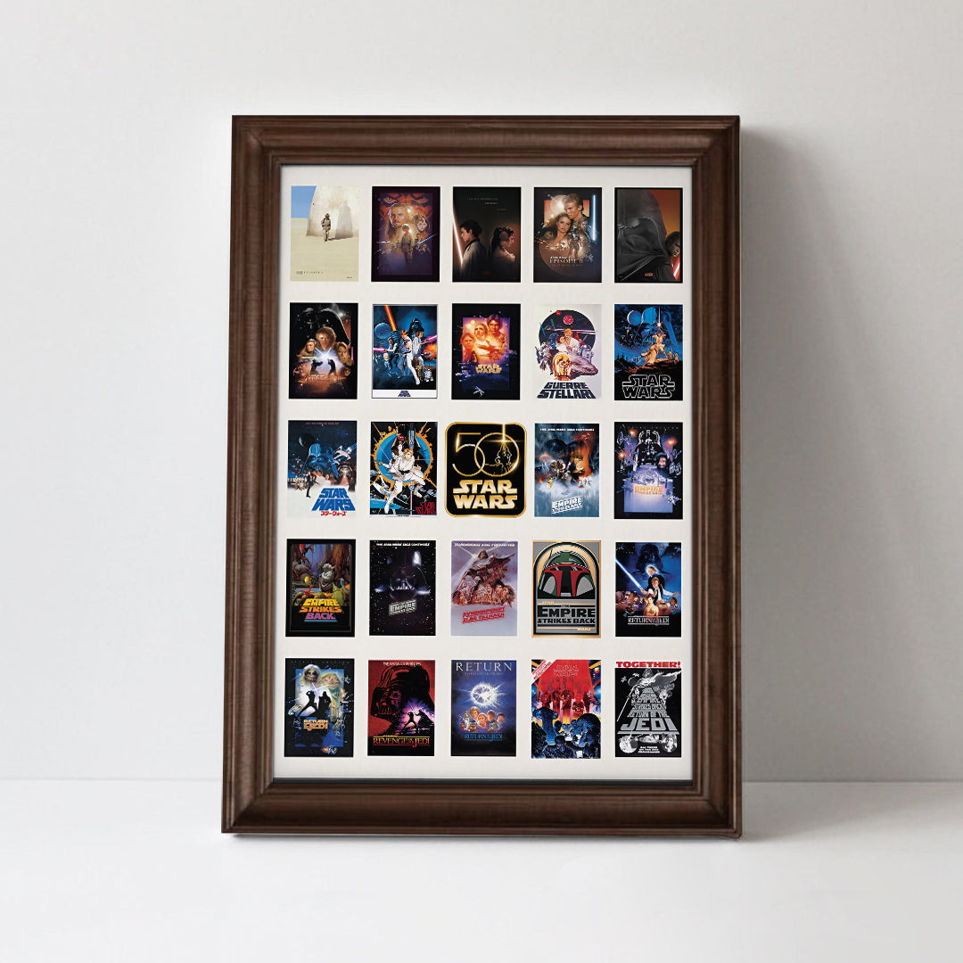 Star Wars 50th Anniversary Rectangle Canvas With Inner Frame – TMTHU6971