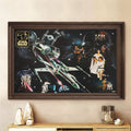 Star Wars 50th Anniversary Rectangle Canvas With Inner Frame – TMTHU7271
