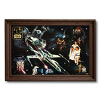 Star Wars 50th Anniversary Rectangle Canvas With Inner Frame – TMTHU7271