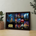 Star Wars 50th Anniversary Rectangle Canvas With Inner Frame – TMTHU7769