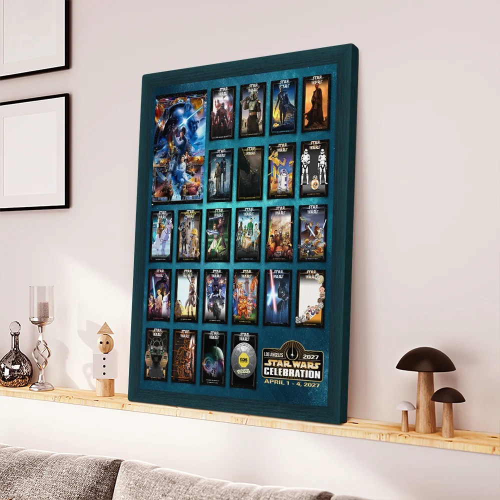 Star Wars 50th Anniversary Rectangle Canvas With Inner Frame – TMTHU9377