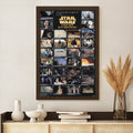 Star Wars 50th Anniversary Rectangle Canvas With Inner Frame – TMTHU7710