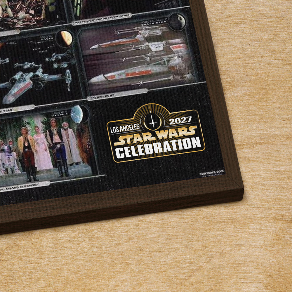 Star Wars 50th Anniversary Rectangle Canvas With Inner Frame – TMTHU7710