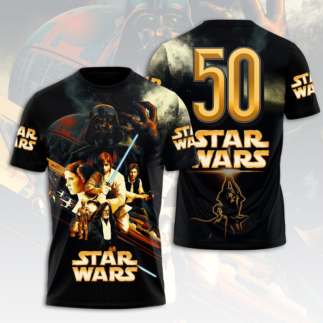 Star Wars 50th Anniversary 3D Apparel – HOATT16540