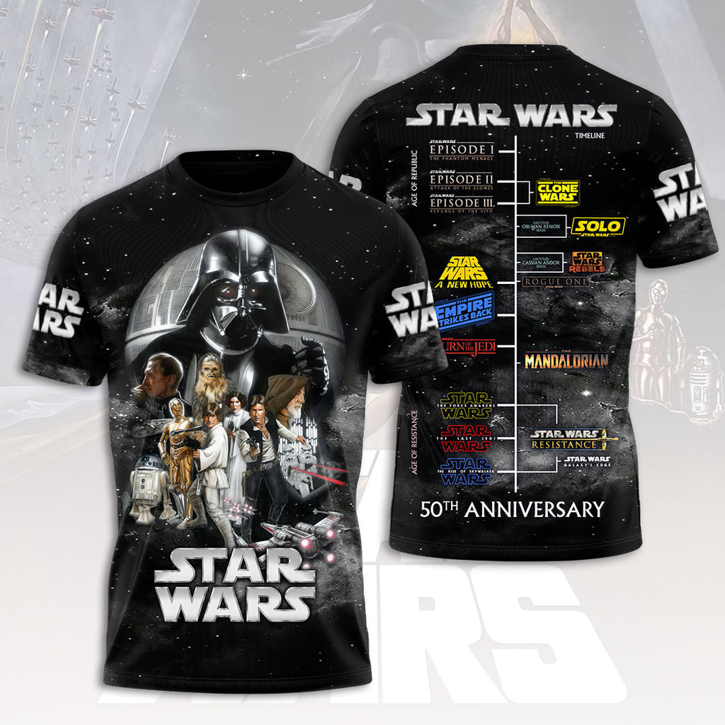 Star Wars 50th Anniversary 3D Apparel – HOATT17722