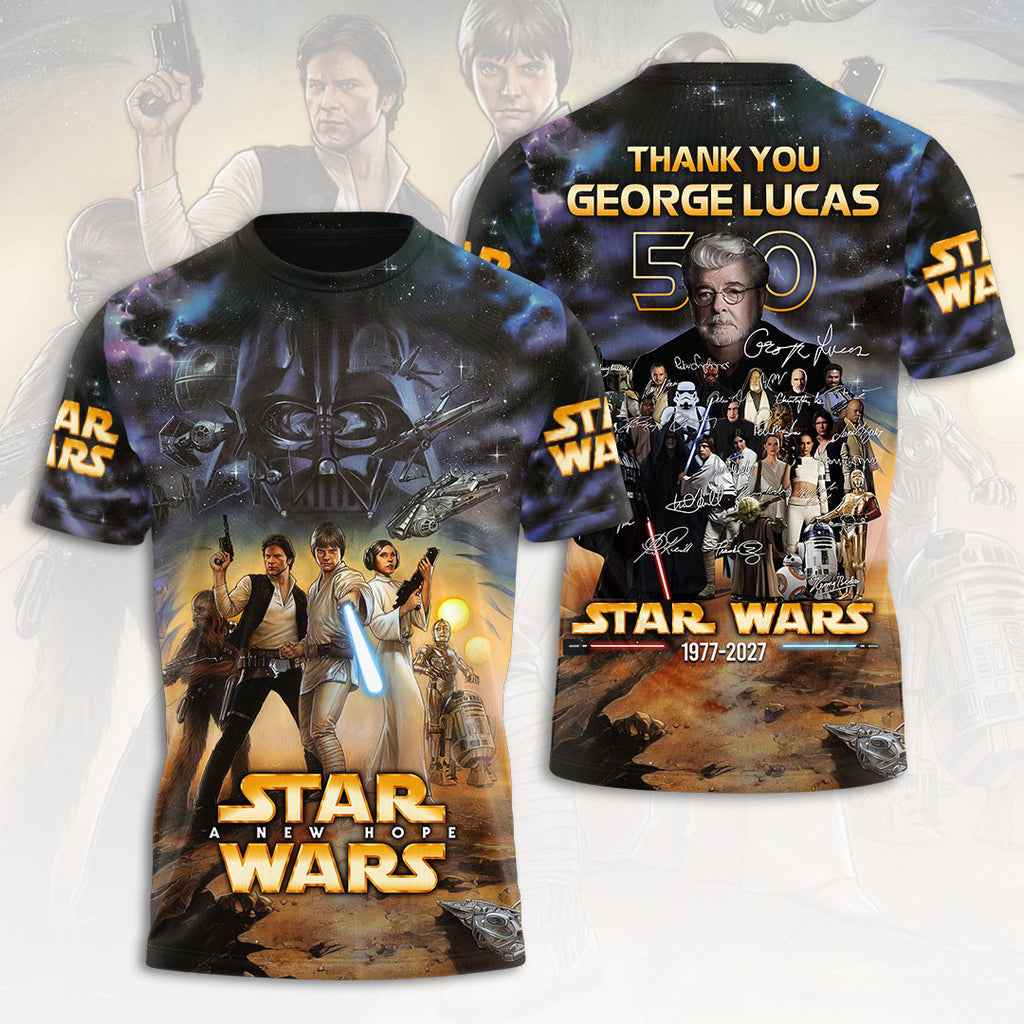 Star Wars 50th Anniversary 3D Apparel – HOATT17782