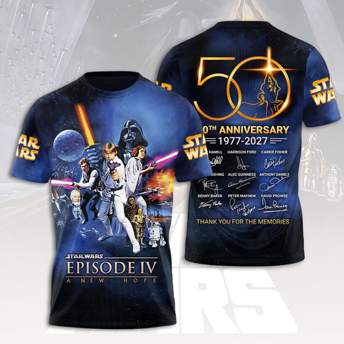 Star Wars 50th Anniversary 3D Apparel – HOATT17784